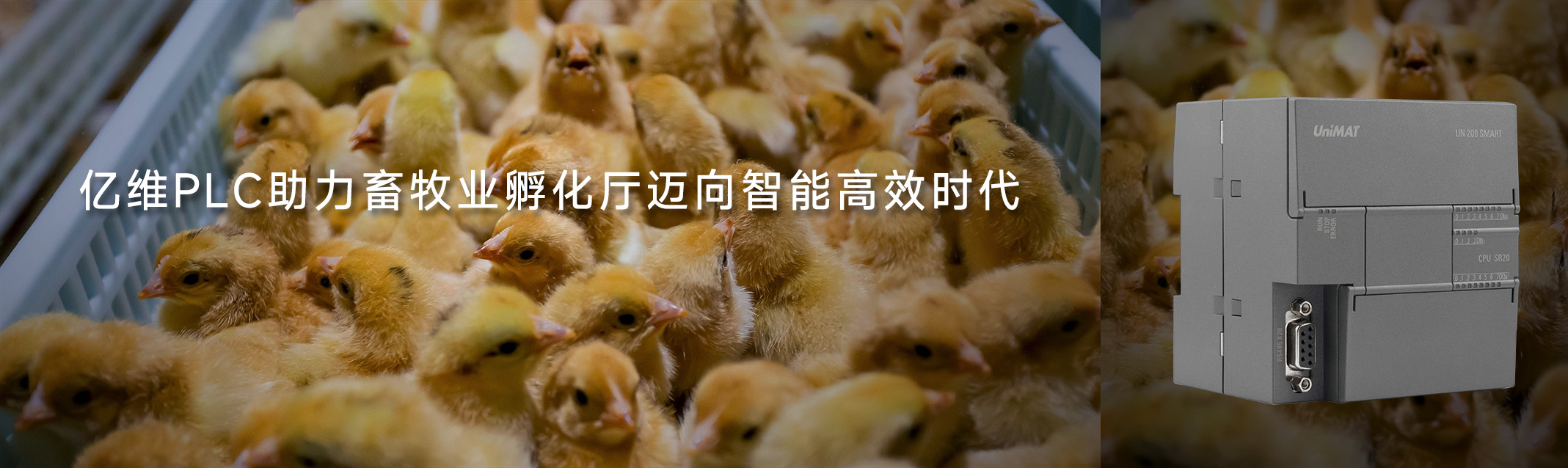 億維PLC助力畜牧業(yè)孵化廳邁向智能高效時(shí)代